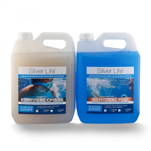 SILVER BACTERICIDAL POOL COMPLEX, 2 * 3000 ml
