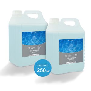 SILVER BACTERICIDAL POOL COMPLEX, 2 * 5000 ml