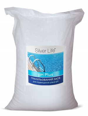 Granular agent for increasing the pH level of water SL "pH Plus", 25 kg