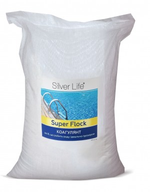 Coagulant of prolonged action in granules SL "Super Flock", 25 kg